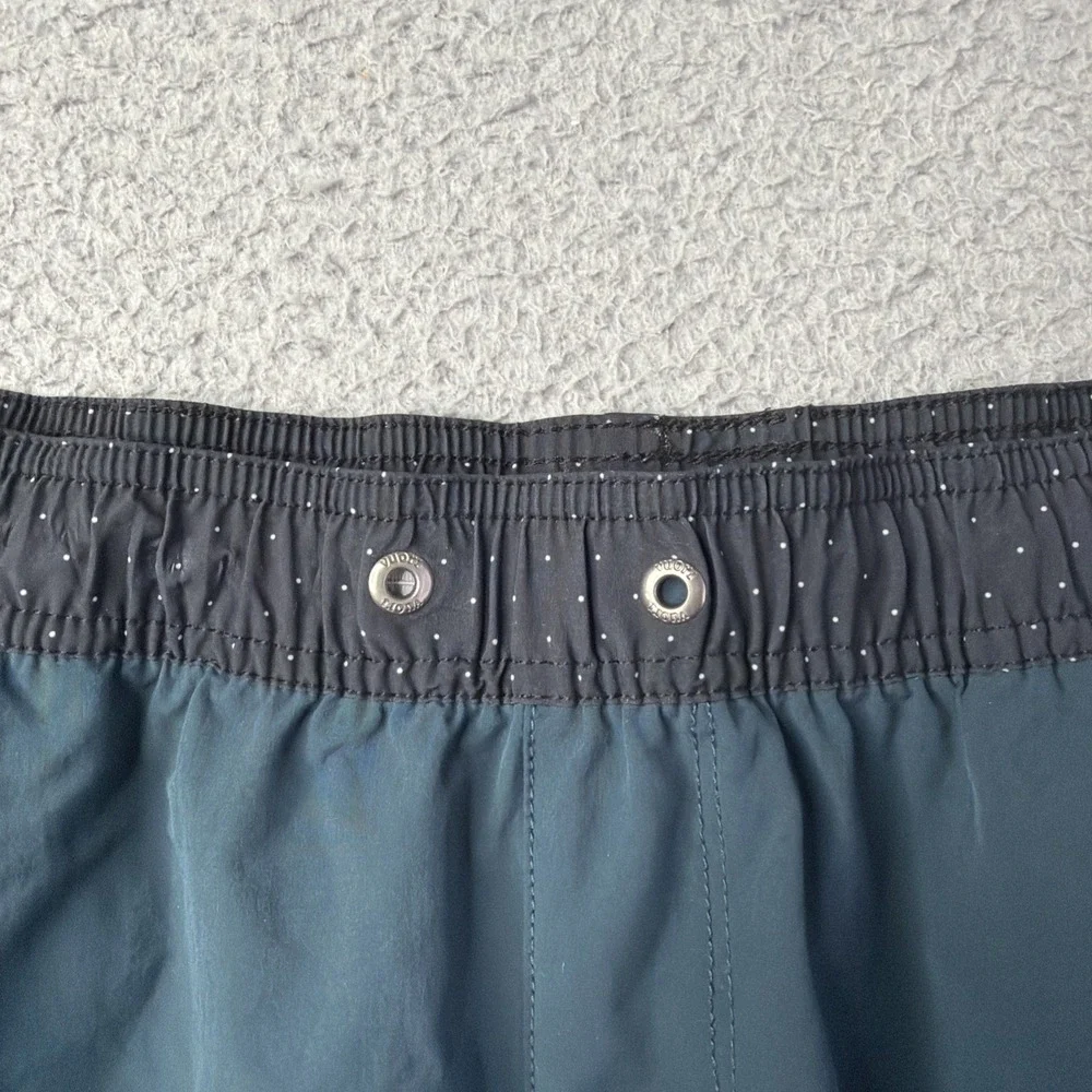 Vuori Men's Kore Shorts Size XL Blue (Unlined) Drawstring Has Been Cut